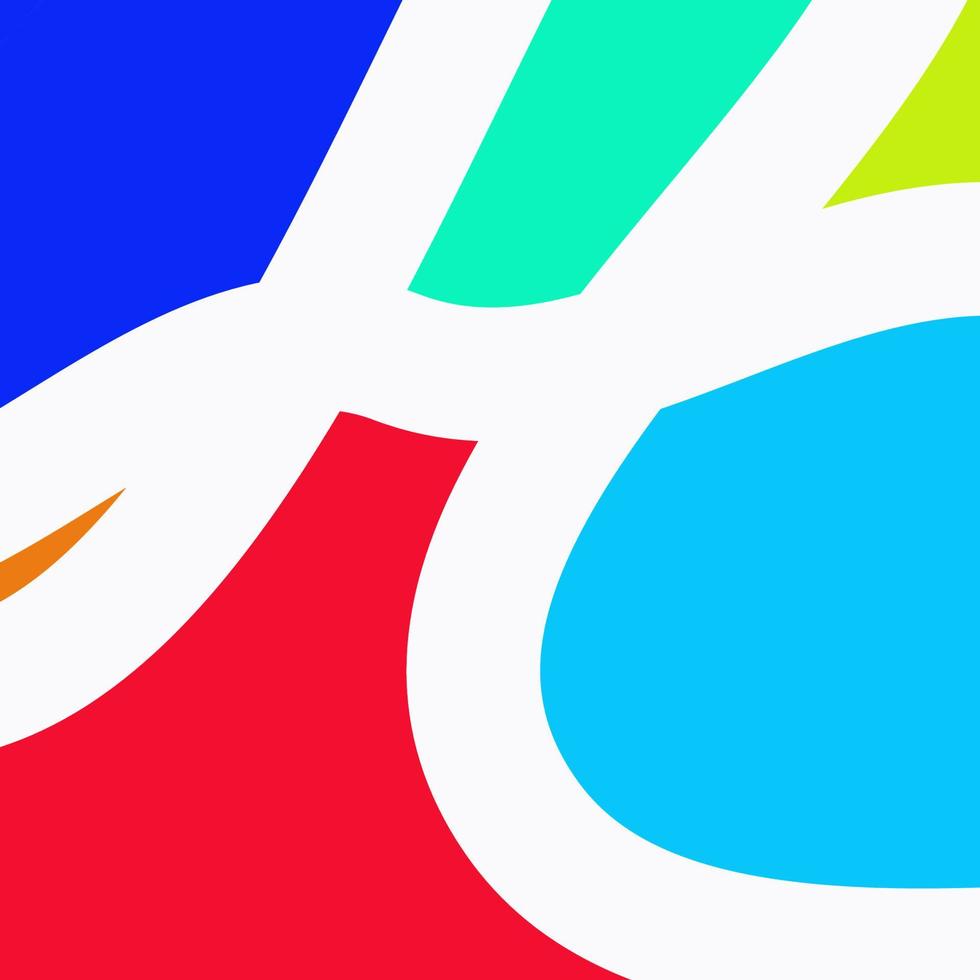 Colorful abstract fluid and geometric background free vector
