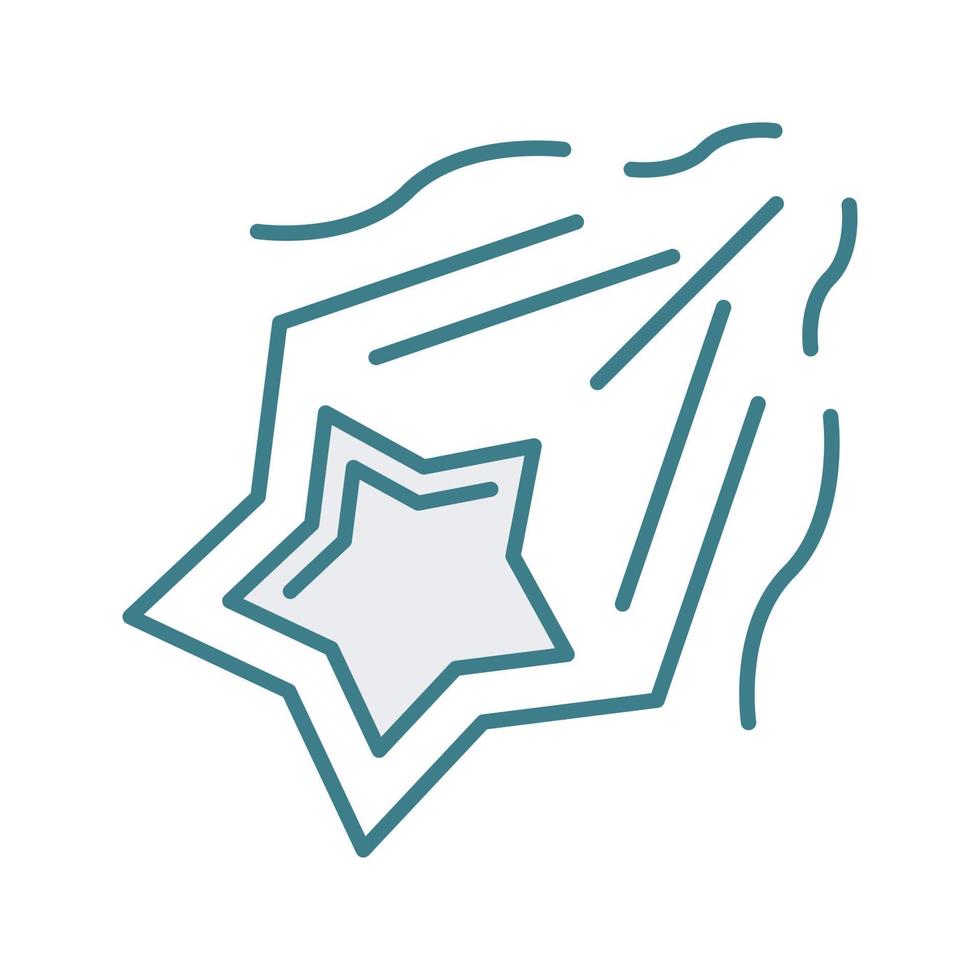 Shooting Star Vector Icon