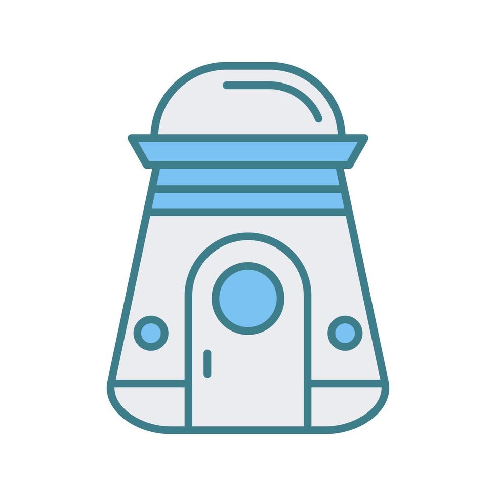 Space Capsule Vector Icon