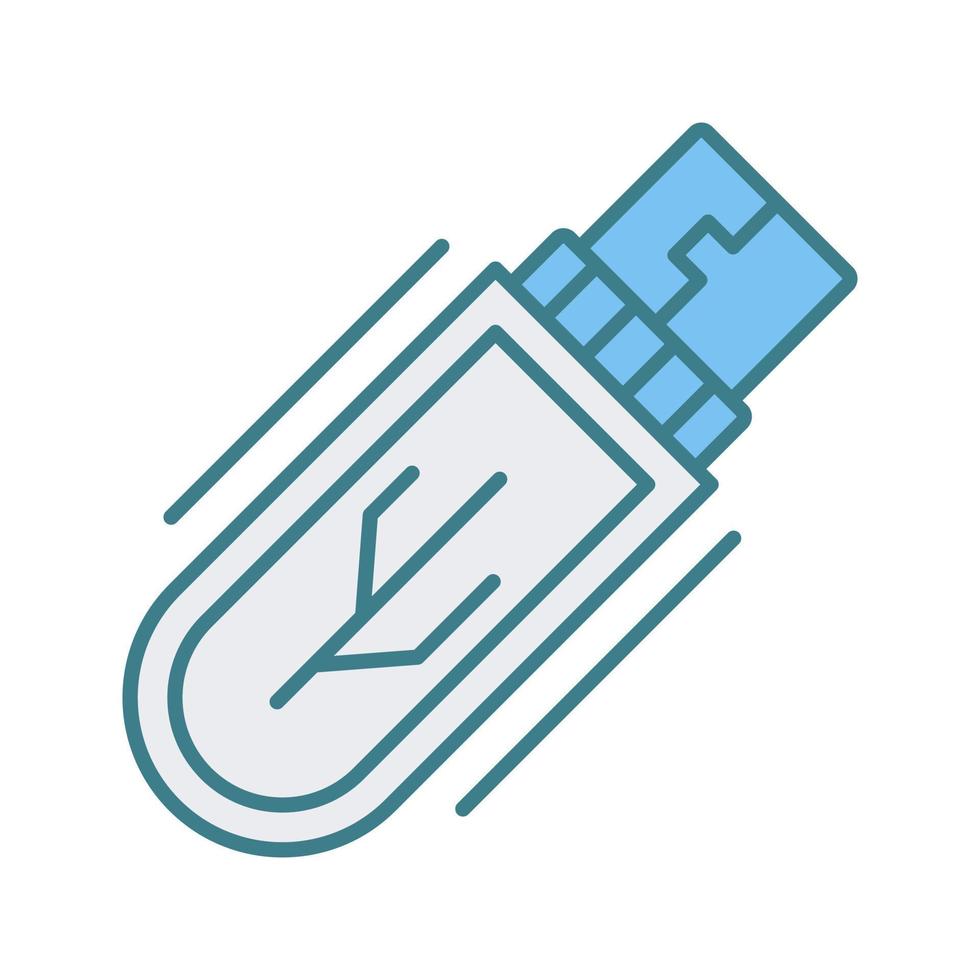 icono de vector de unidad usb