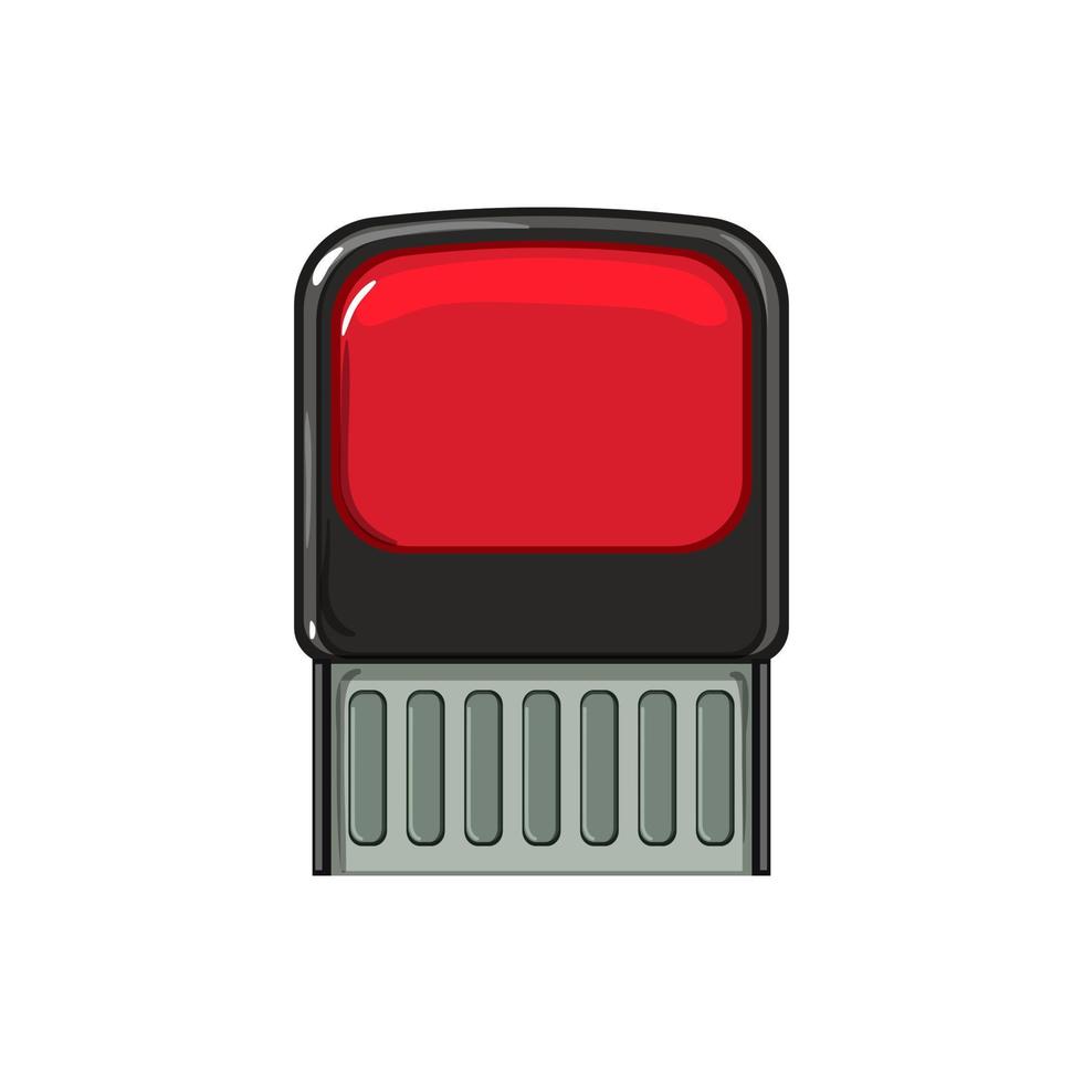 business stamp handle cartoon vector illustration 21161207 Vector Art