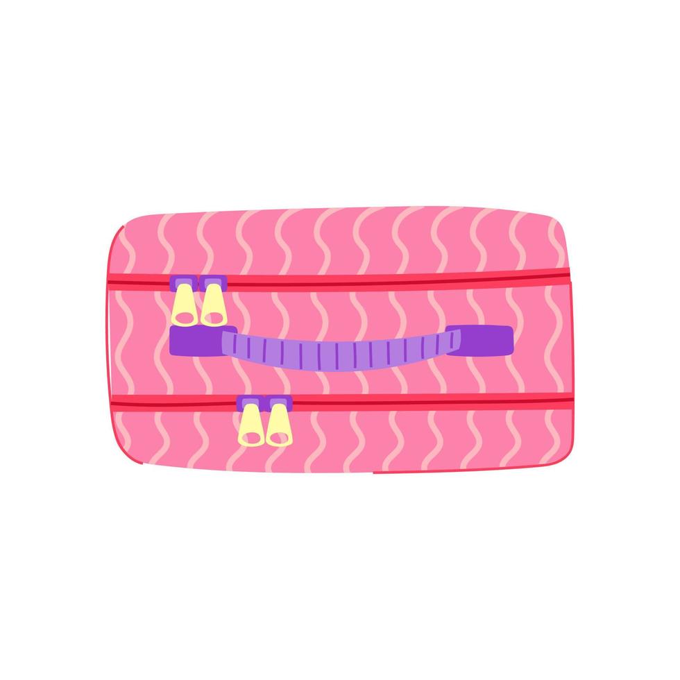 pen pencil case cartoon vector illustration