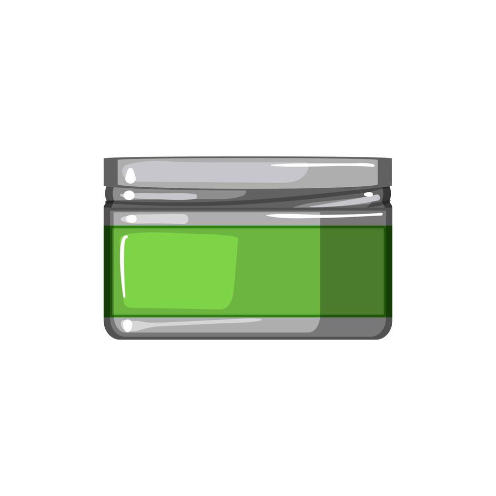 female dry skin cream cartoon vector illustration