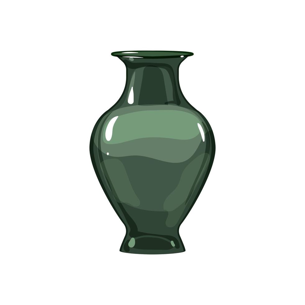 art antique vase cartoon vector illustration