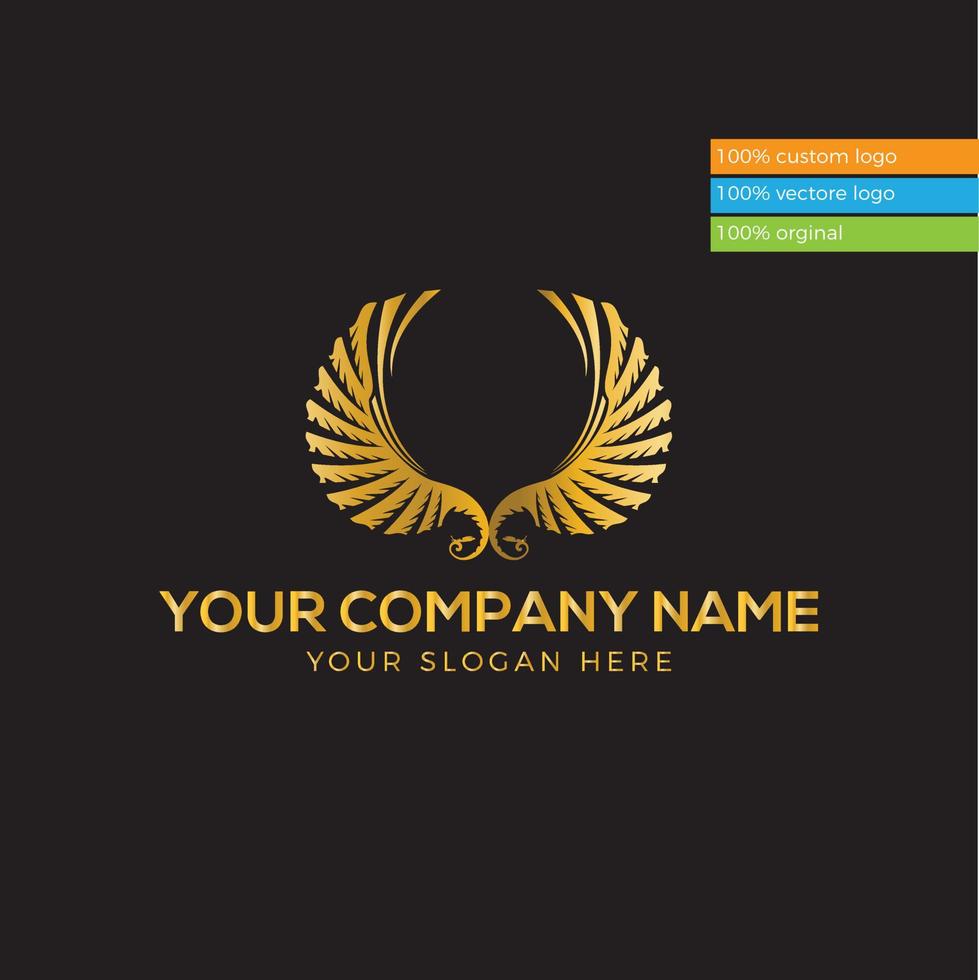 this is bird wine logo and background  shape design vector