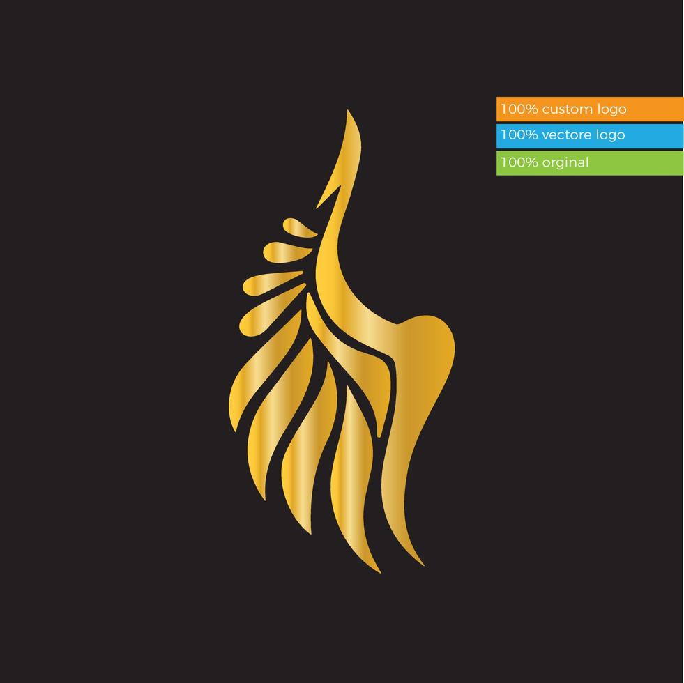 this is bird wine logo and background  shape design vector