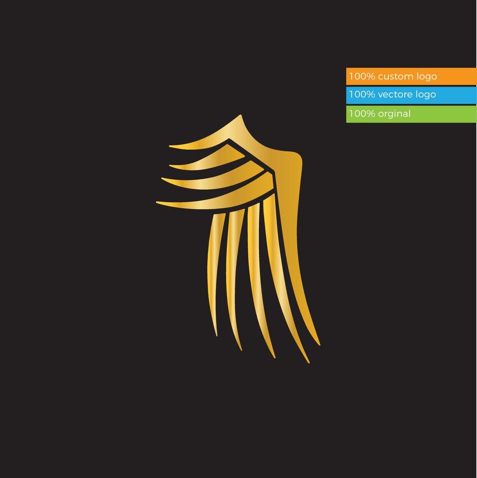 this is bird wine logo and background  shape design vector