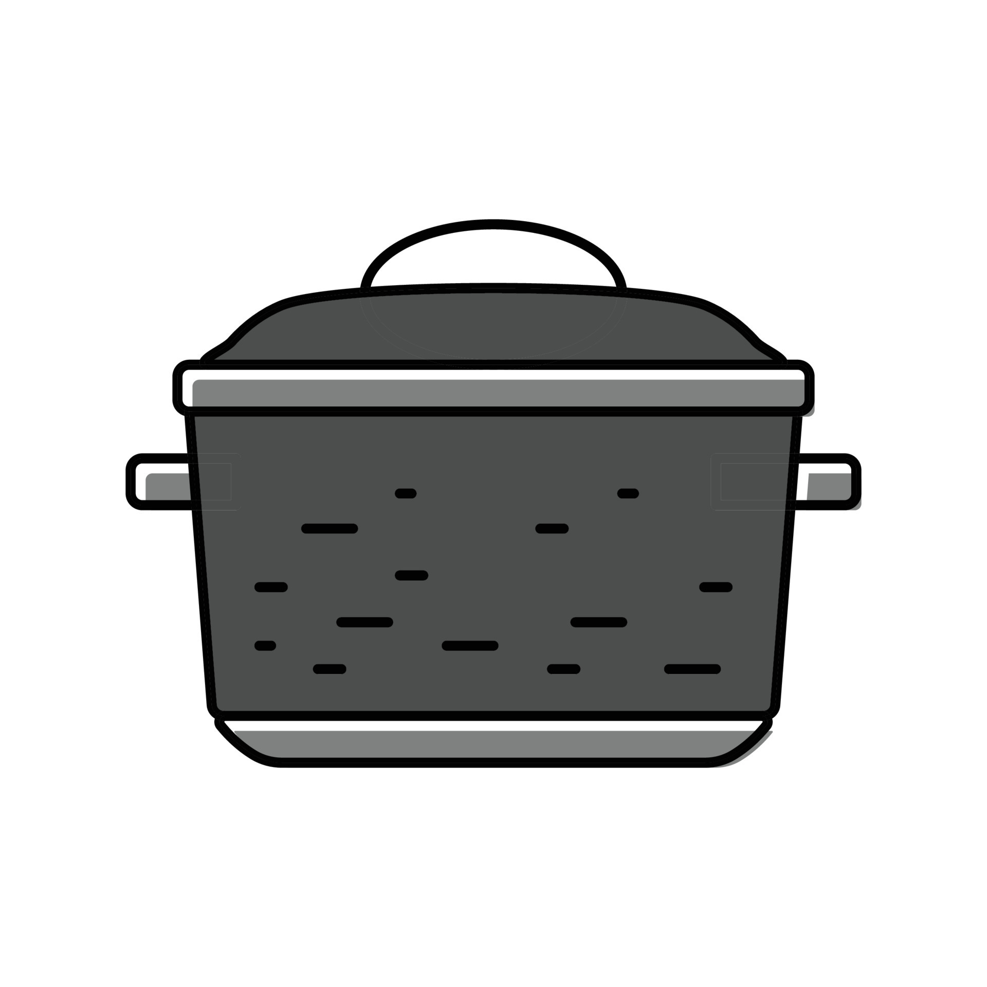 iron pot cooking color icon vector illustration 21162228 Vector Art at