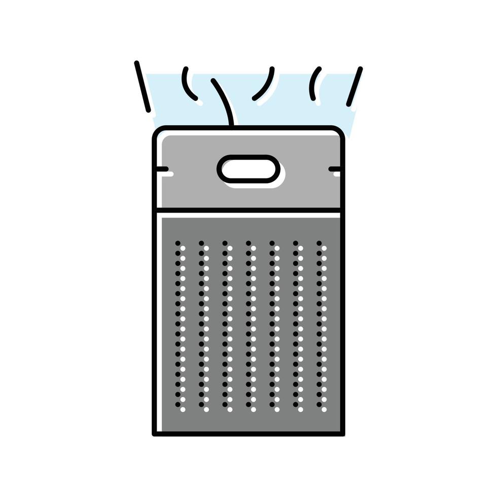 room air cleaner color icon vector illustration