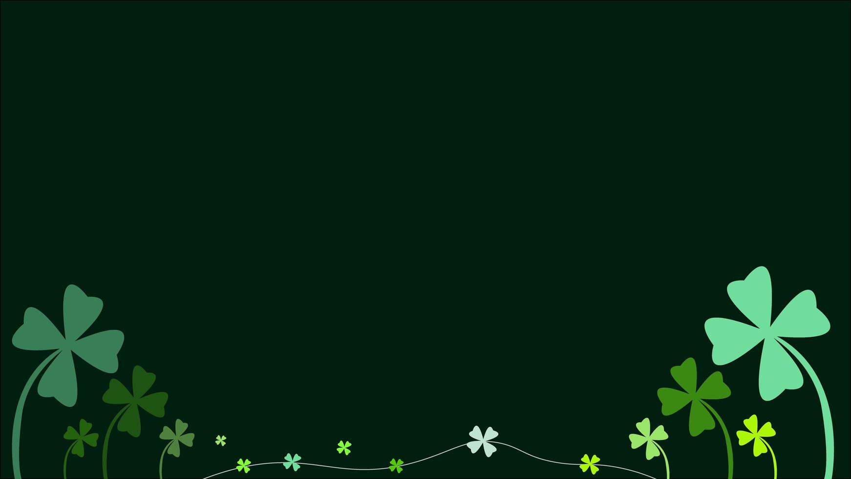 st patrick's day background illustraion with free space for text photo