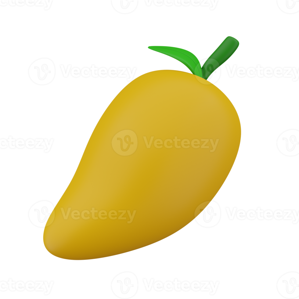 3d Mango frutta png