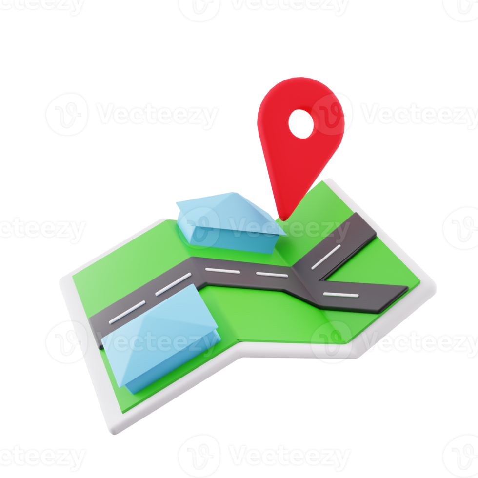 3d Map Delivery png