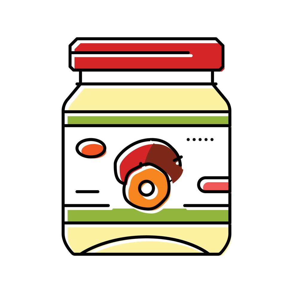 cooking palm oil color icon vector illustration