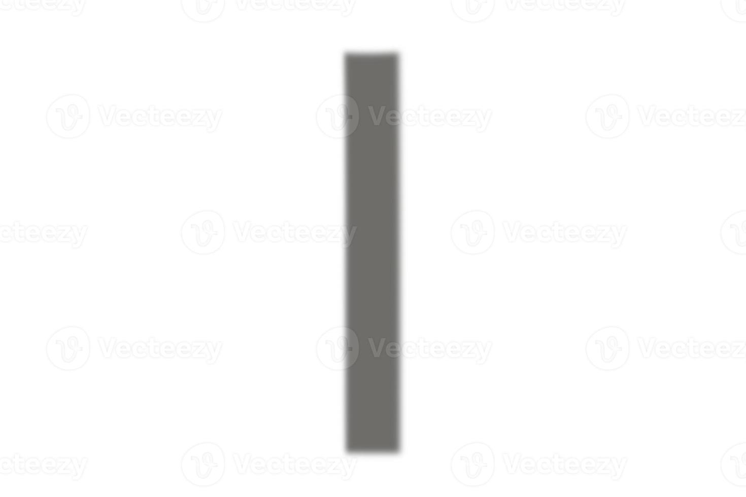 Ruler office supplies isolated on a transparent background photo