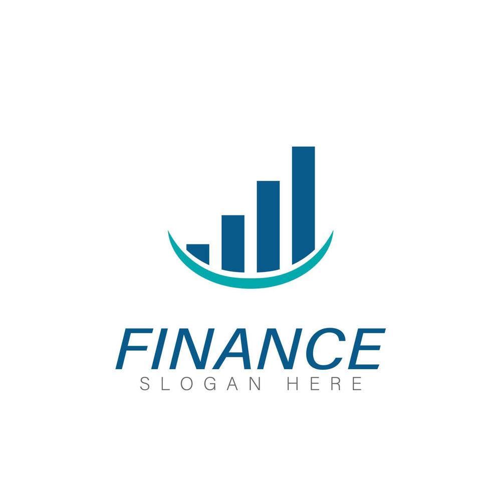 Fundraising Financial And Accounting Logo Design vector