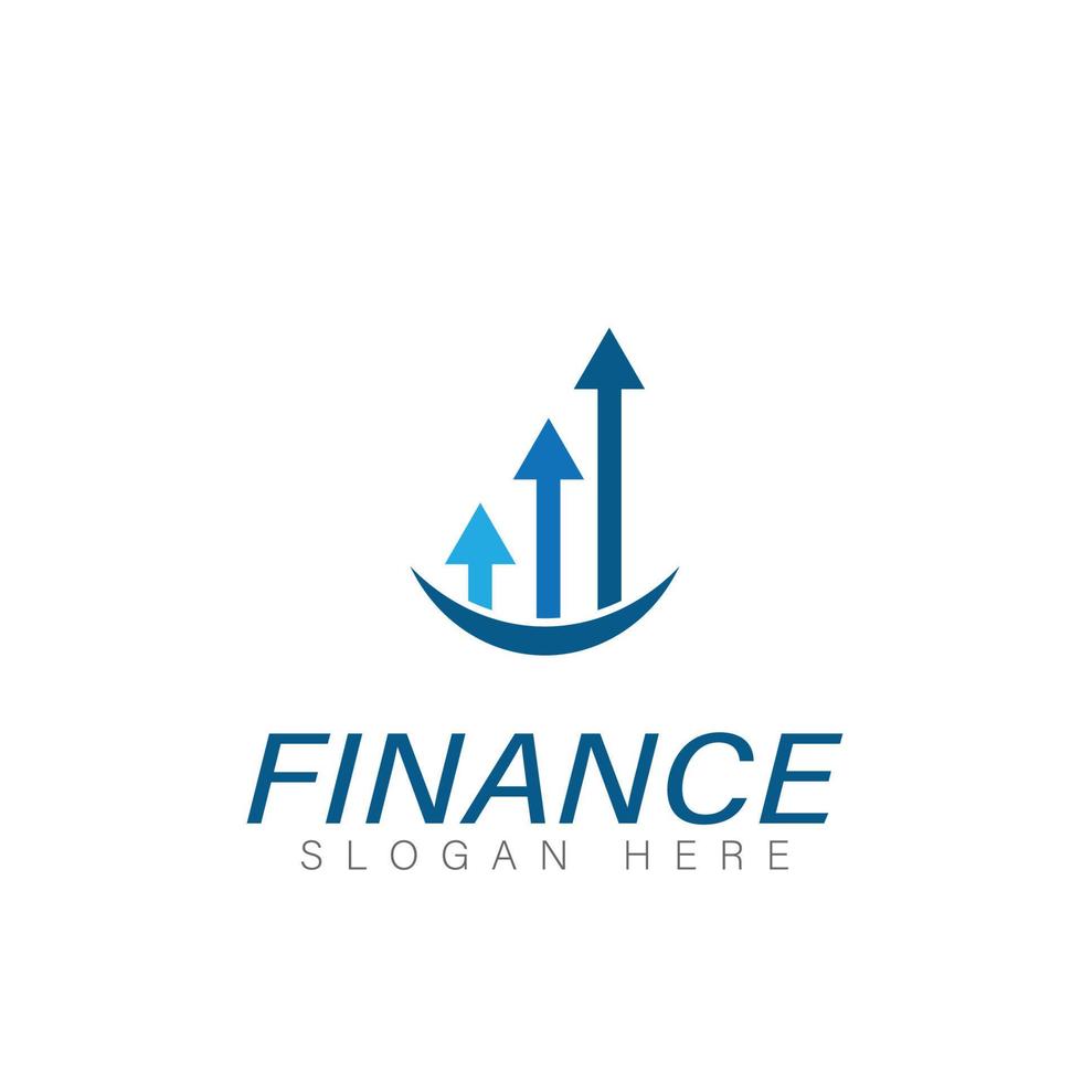 Fundraising Financial And Accounting Logo Design vector