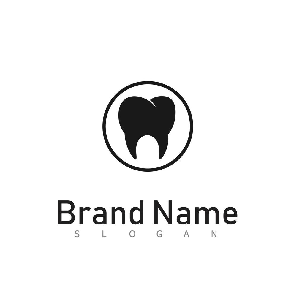 Dental Logo Design.Creative Dentist Logo. Dental Clinic Creative Company Vector Logo.