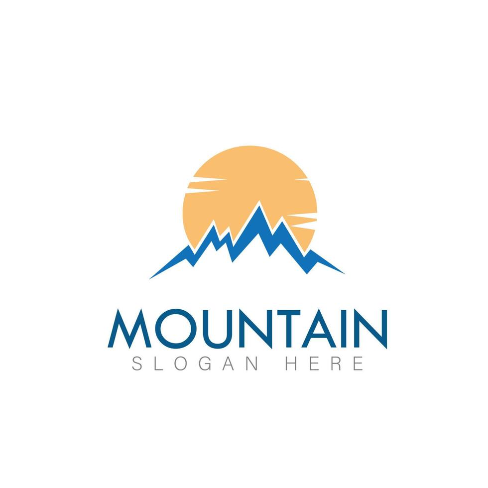 montaña logo, montaña logo imágenes vector