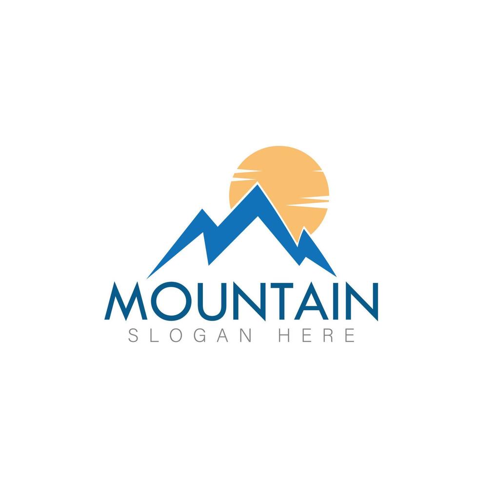 montaña logo, montaña logo imágenes vector