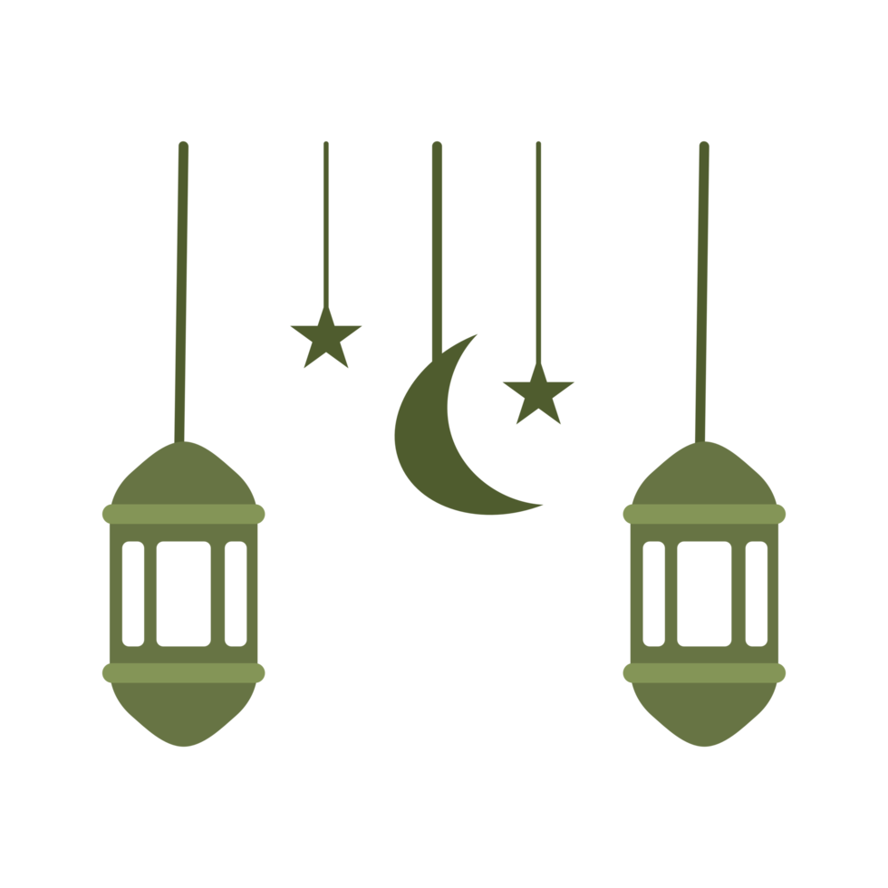 Moon Islamic Lantern 21164972 PNG