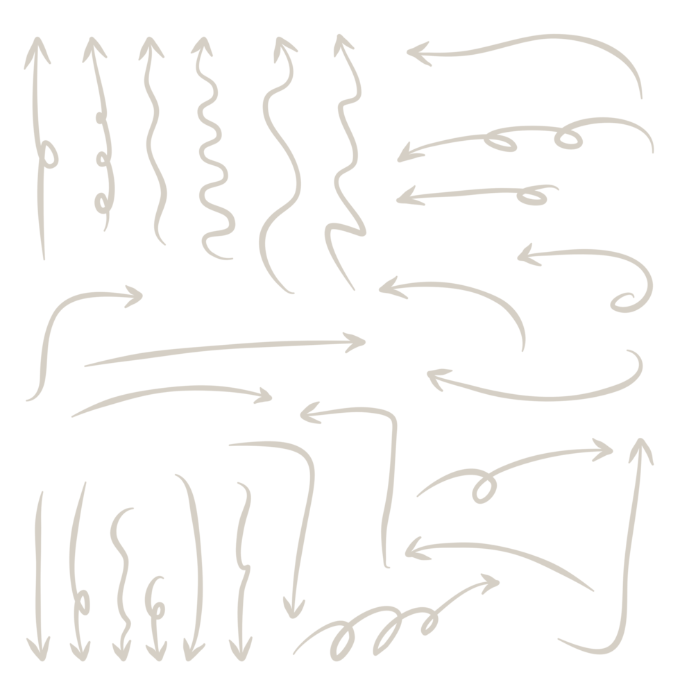 Hand Drawn Arrow png
