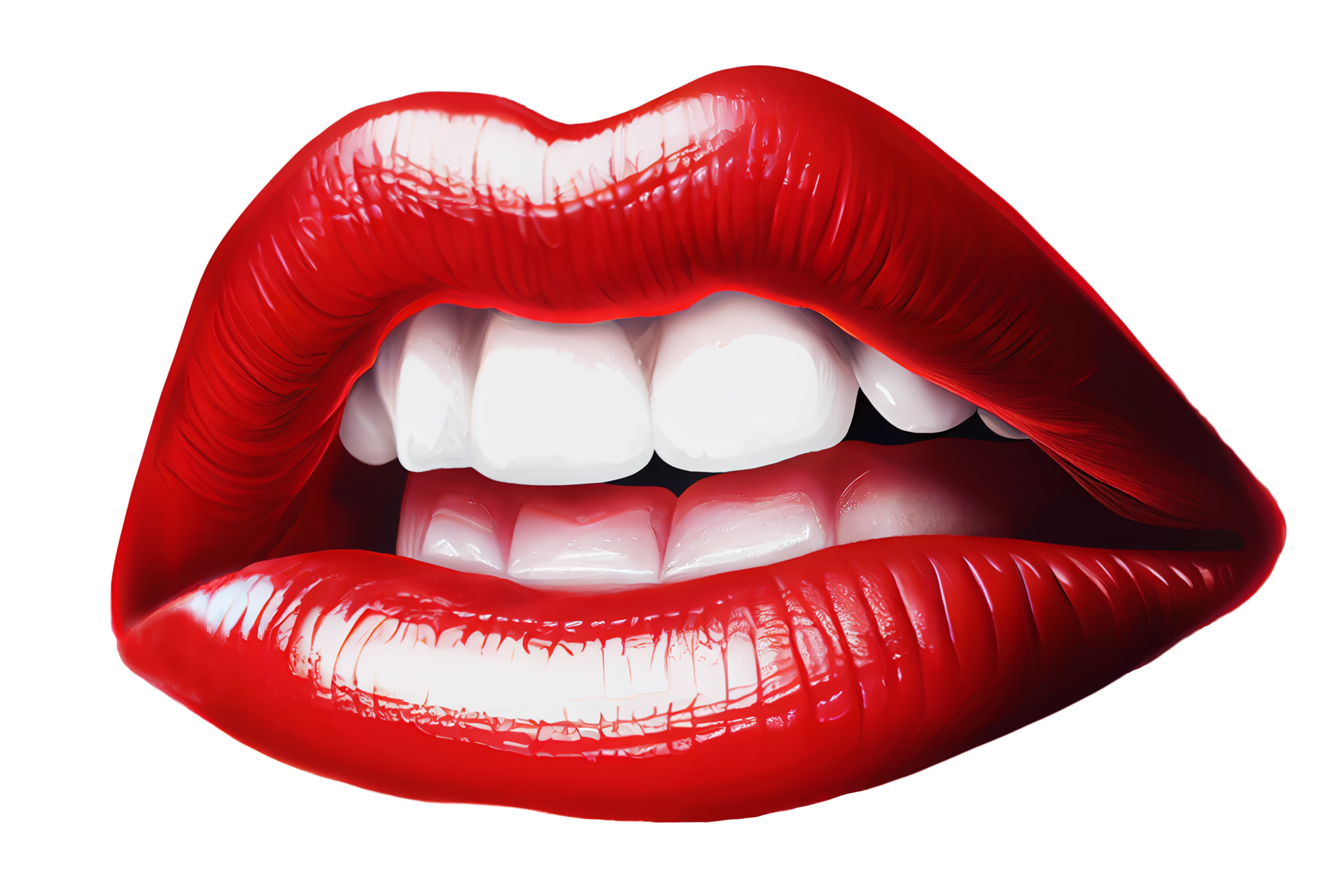 Sexy Women's Lips, Mouth, Teeth. Transparent background 21164997 PNG