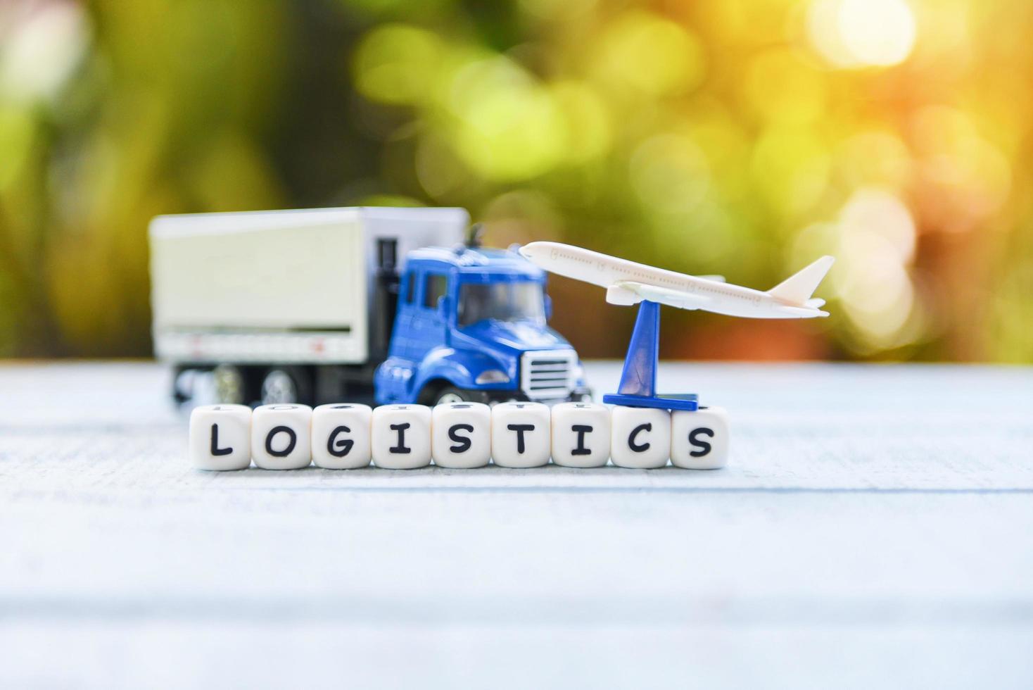 logistics transport import export shipping service Customers order things from via internet International shipping online Air courier Cargo plane freight forwarder to worldwid photo