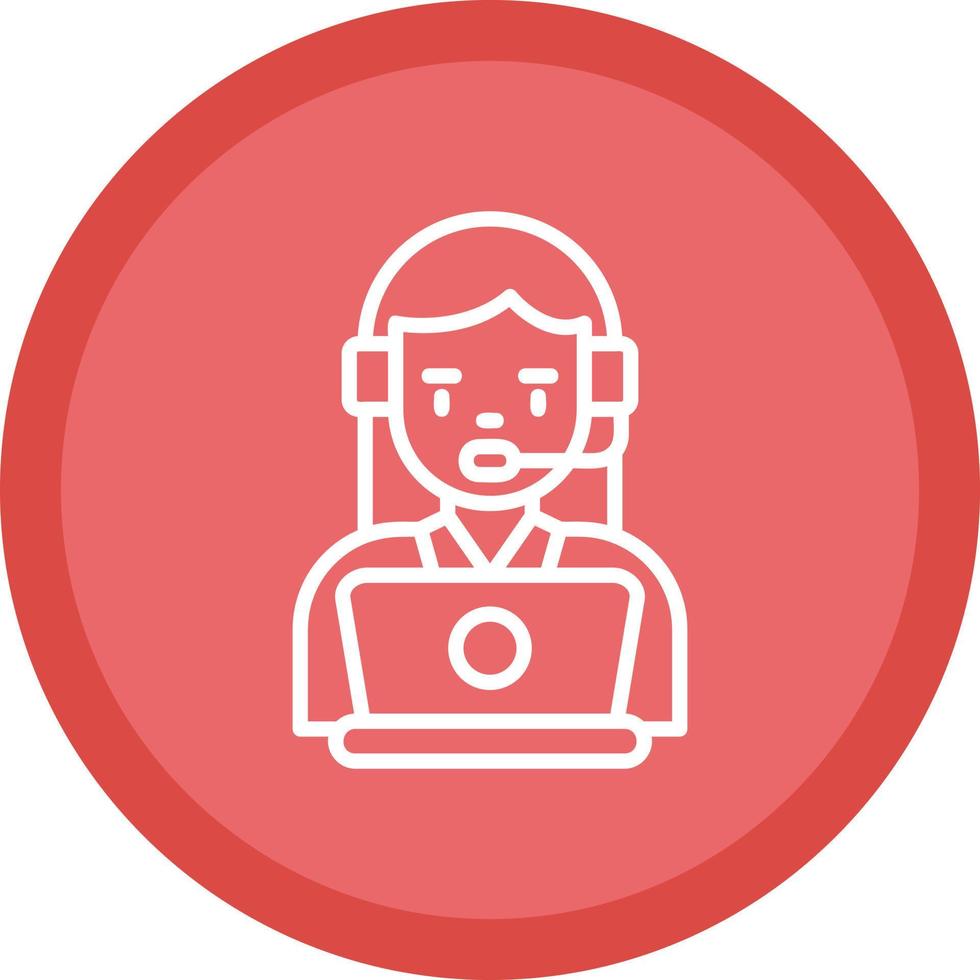 Call Center Vector Icon Design