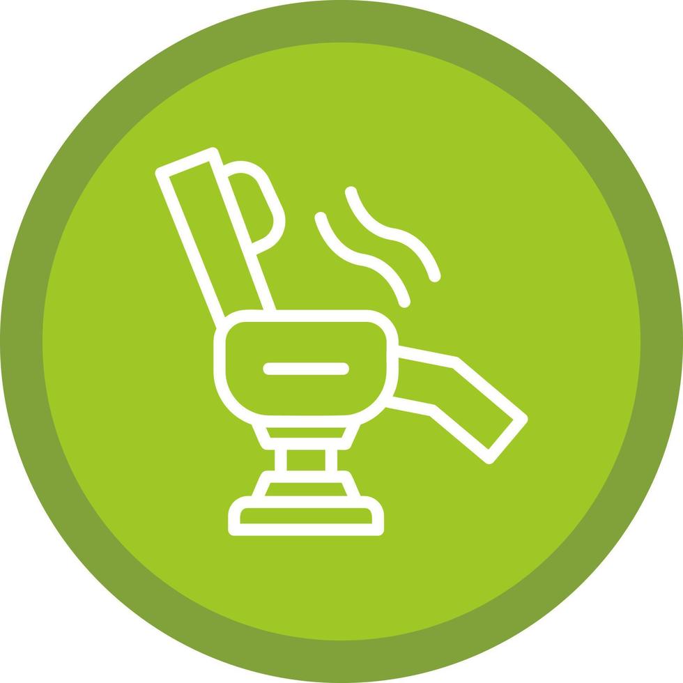 Massage Chair Vector Icon Design