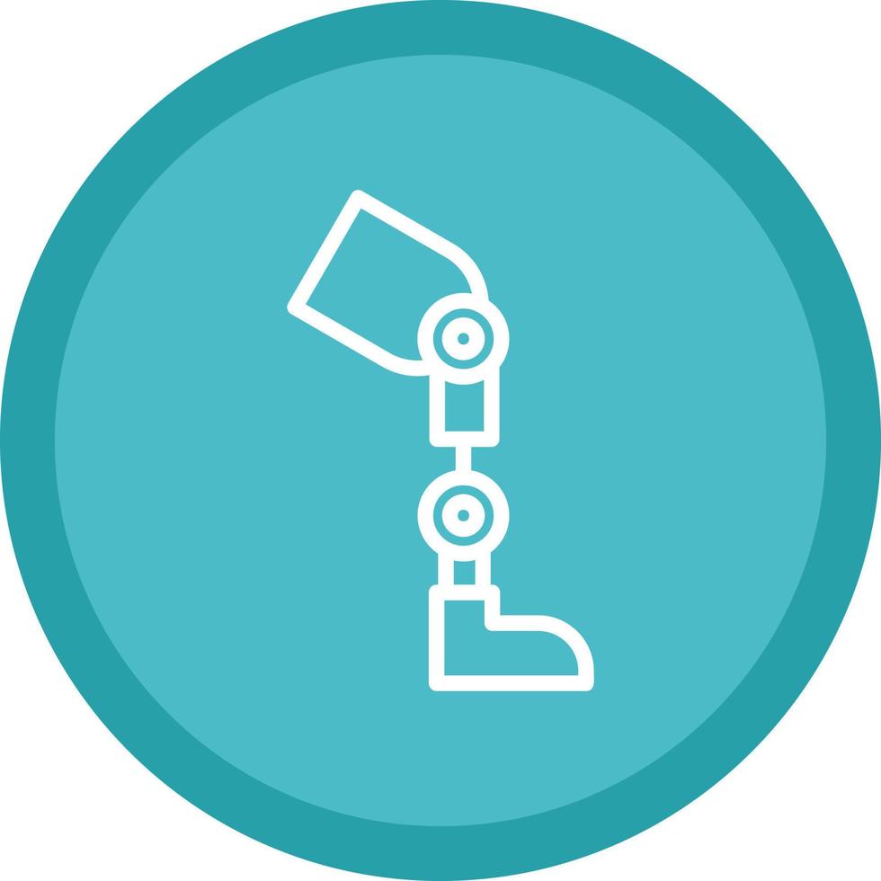 Prothesis Vector Icon Design
