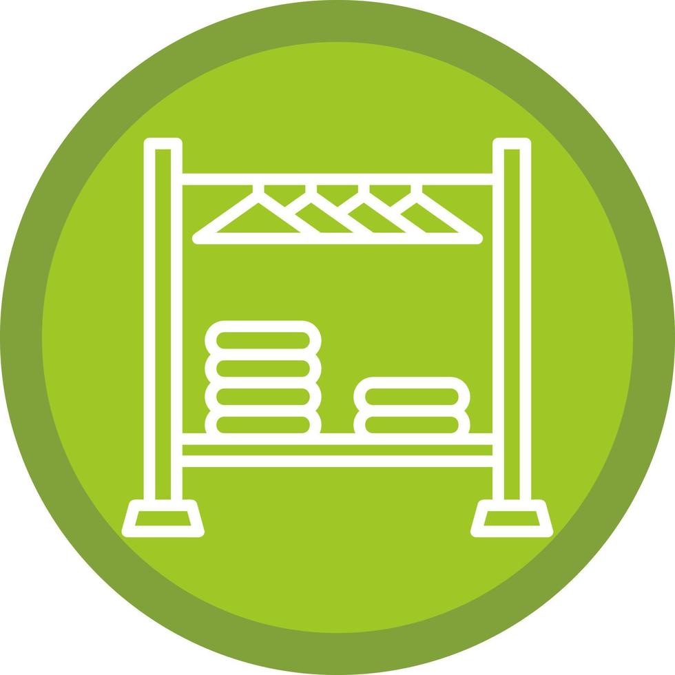 Clothing Rack Vector Icon Design