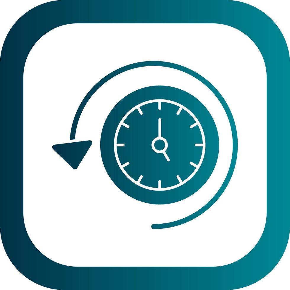 Recovery Time Vector Icon Design
