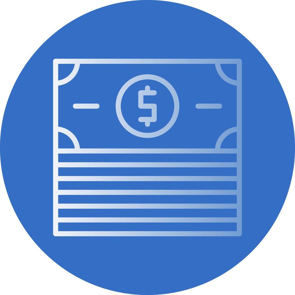 Banknotes Vector Icon Design