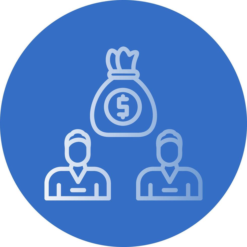 Crowdfunding Vector Icon Design