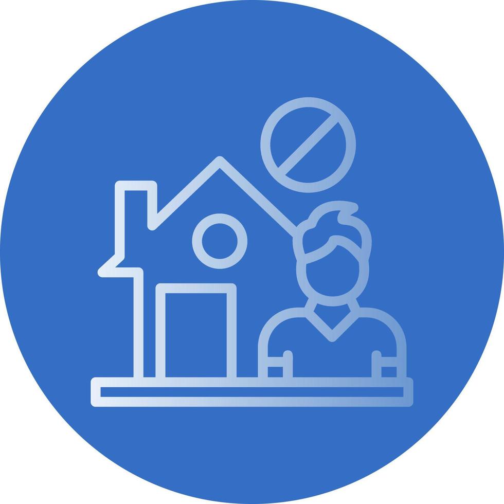 Homeless Vector Icon Design