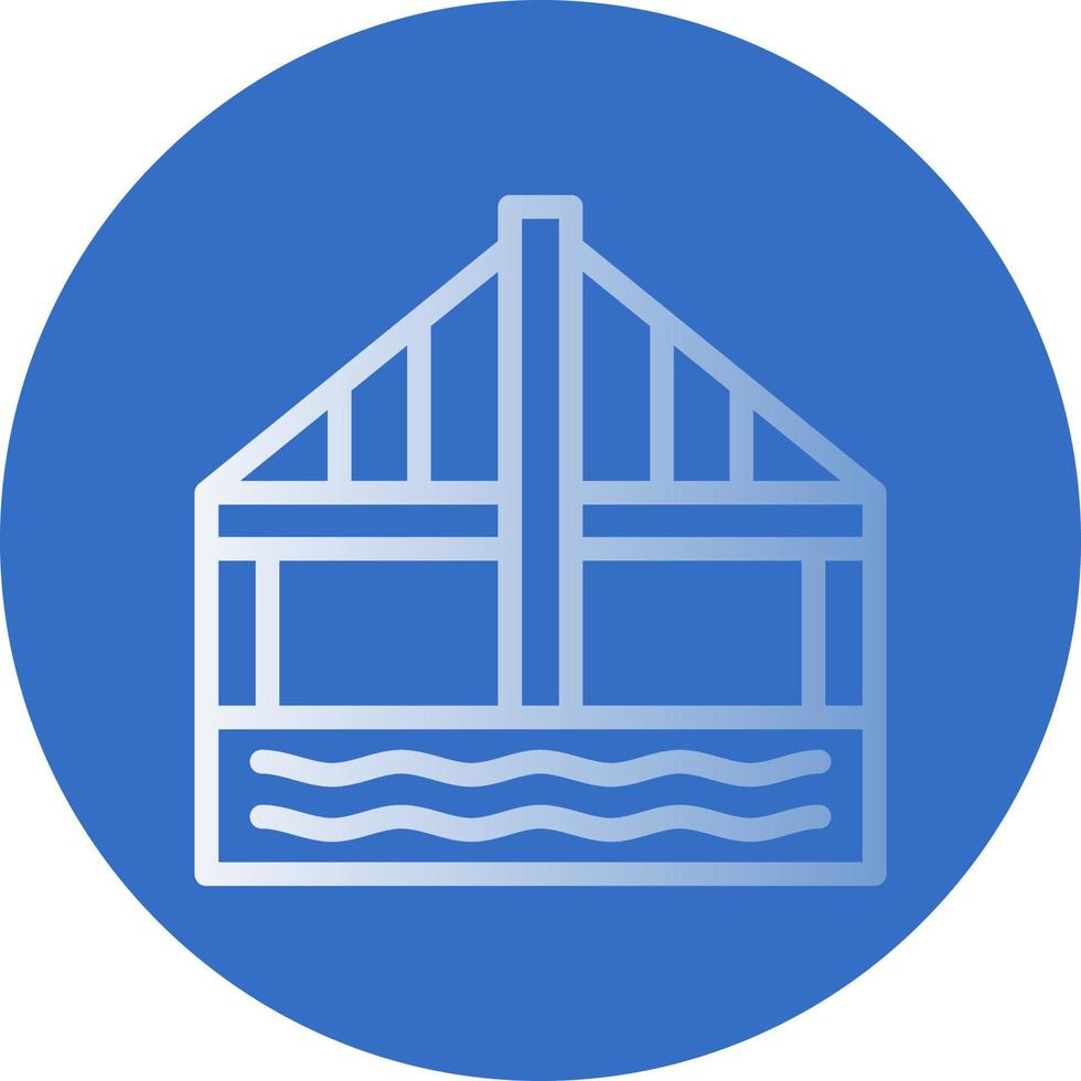 Bridge Vector Icon Design