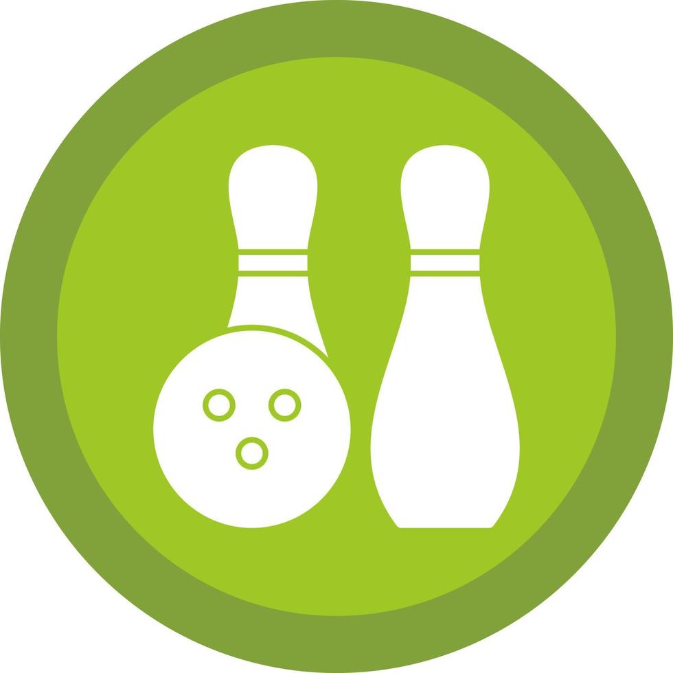 Bowling Vector Icon Design