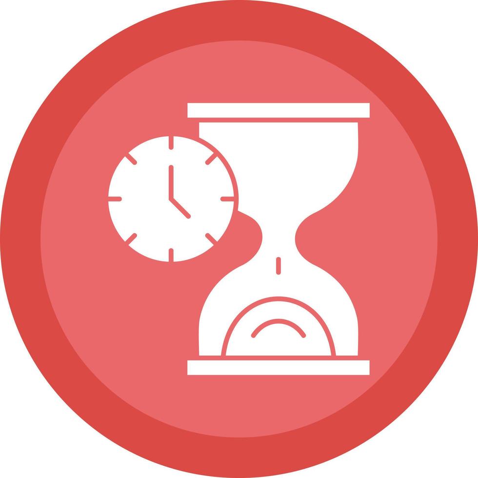 Hourglass Vector Icon Design