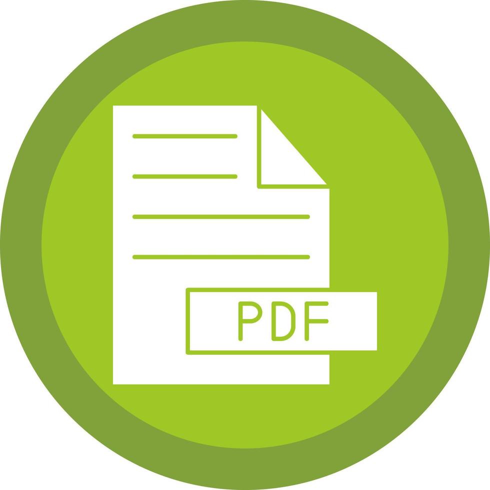 Pdf Vector Icon Design