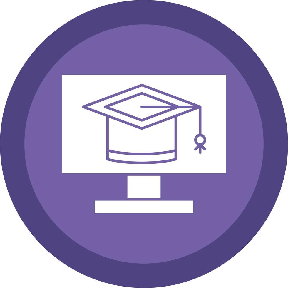 E Learning Vector Icon Design