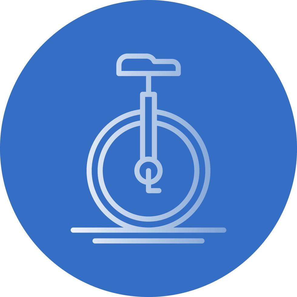 Monocycle Vector Icon Design