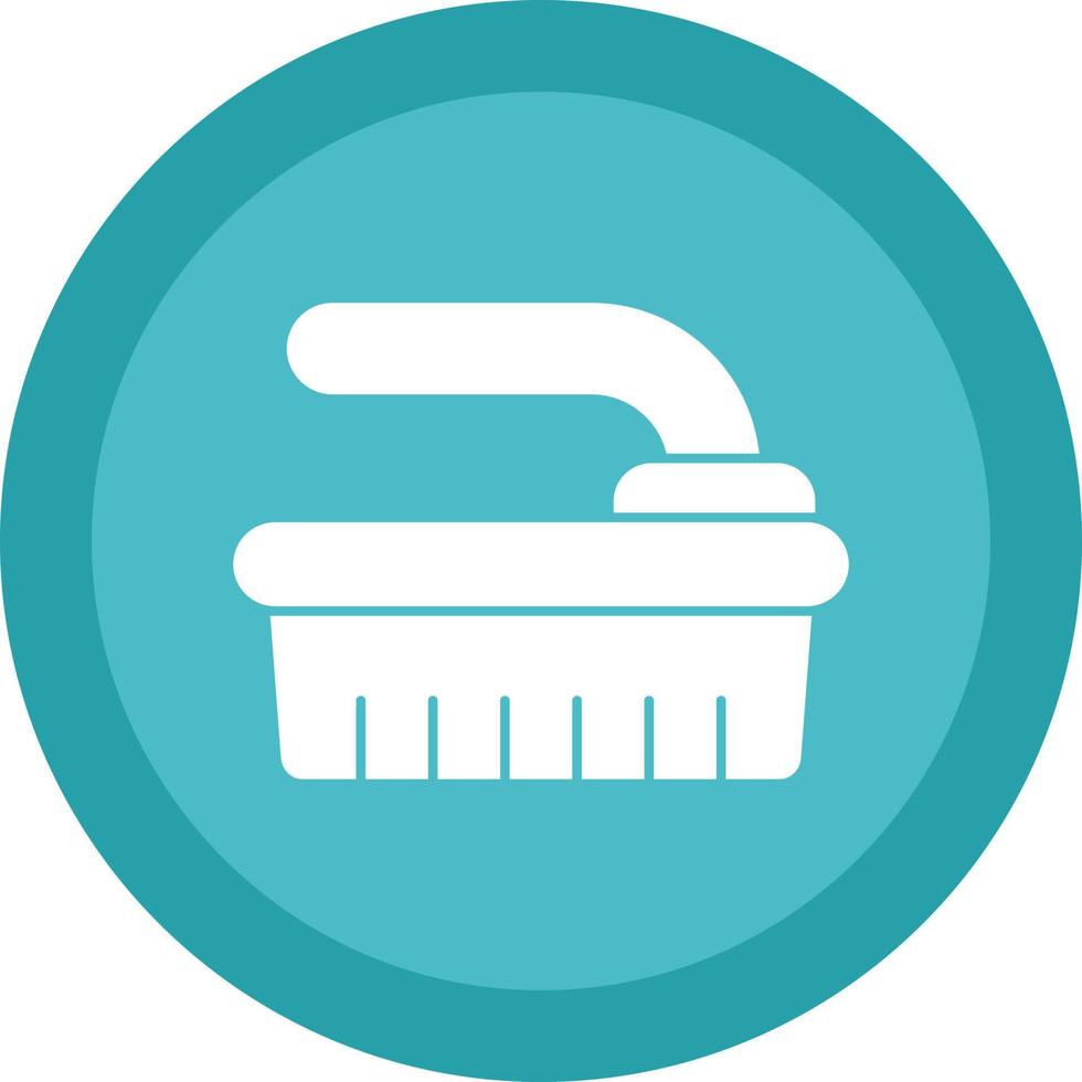 Cleaning Brush Vector Icon Design