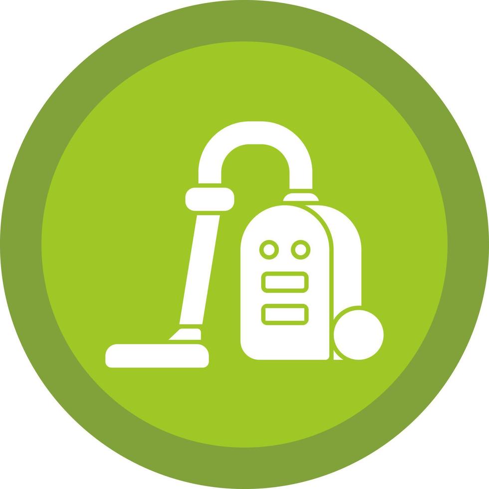 Vacuum Cleaner Vector Icon Design