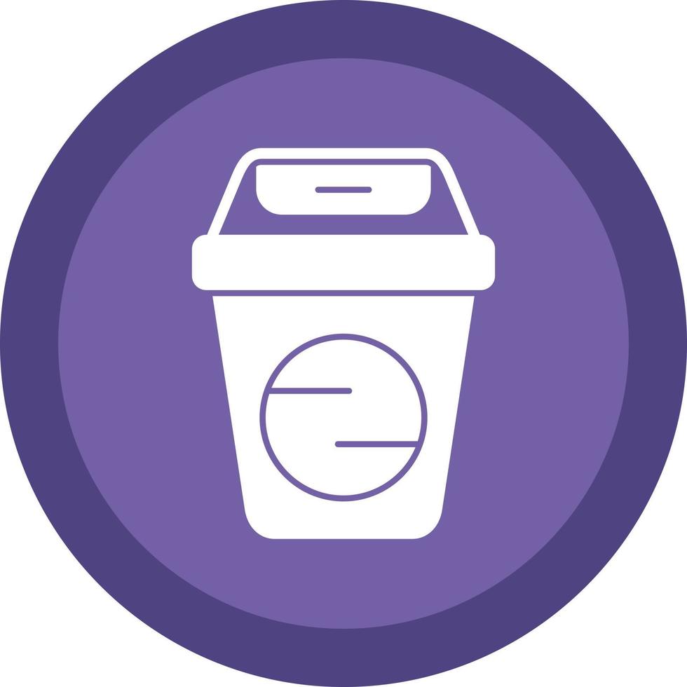 Trash Can Vector Icon Design