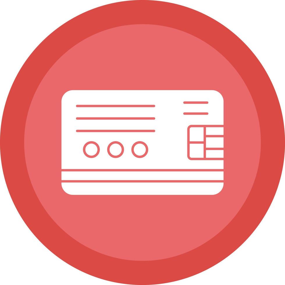 Credit Card Vector Icon Design