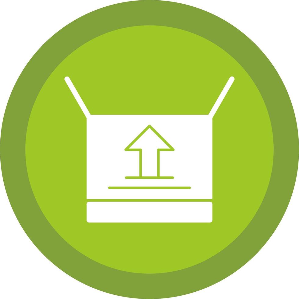 Open Box Vector Icon Design