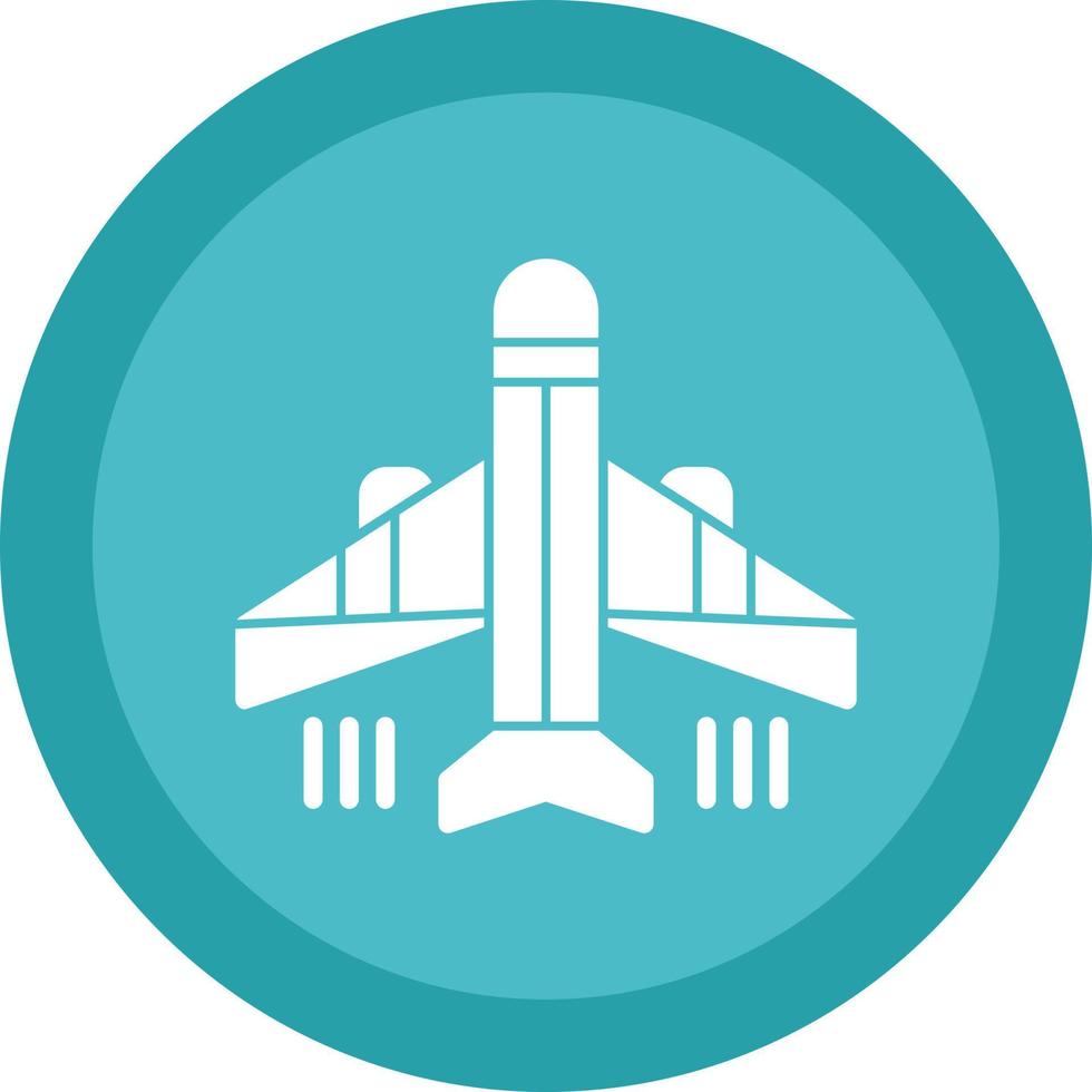 Airplane Vector Icon Design