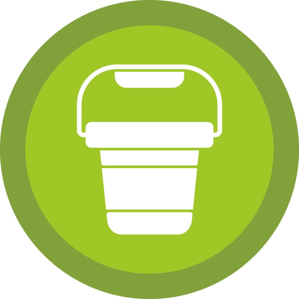 Pail Vector Icon Design