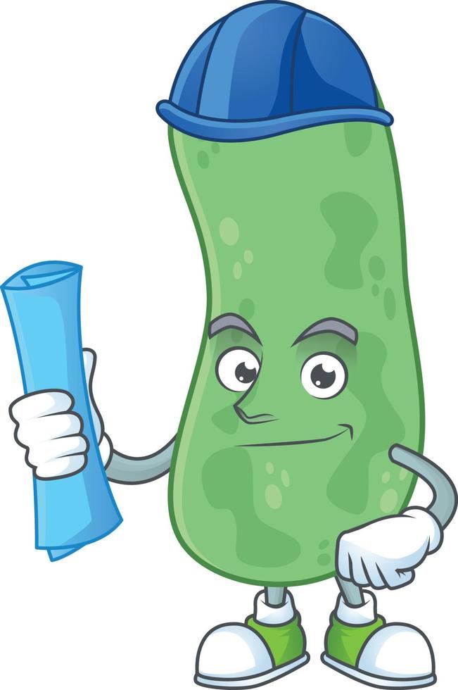 Enterobacteriaceae Cartoon character vector