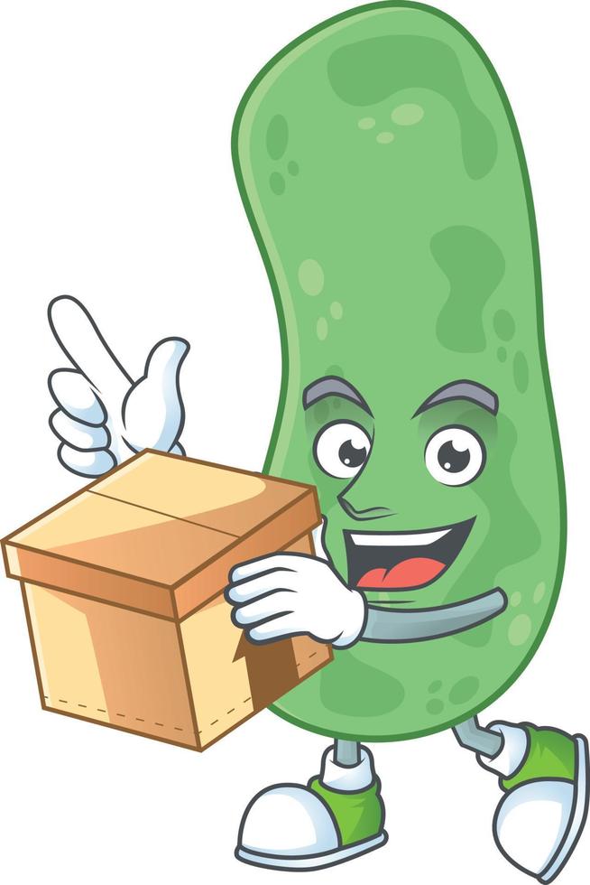 Enterobacteriaceae Cartoon character vector